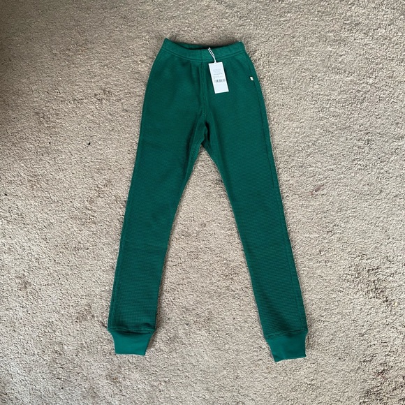NWT Noble Organic Waffle Bottoms in Pine - Picture 7 of 9